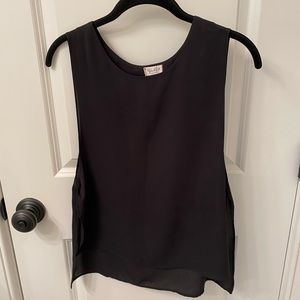AMERICAN APPAREL chiffon tunic